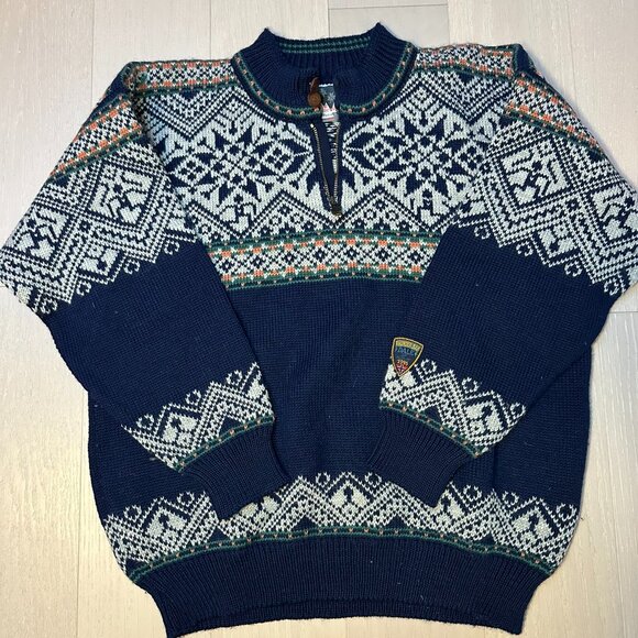 Dale of Norway Heavyweight Wool Ski Sweater - Picture 1 of 8